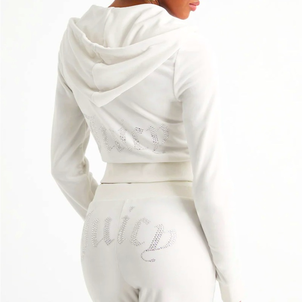 Juicy Couture OG Bling Velour Tracksuit Set
